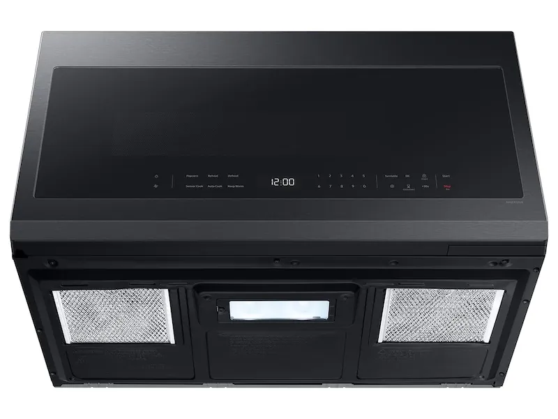 Samsung 6300 Series Black Over-the-range Microwave