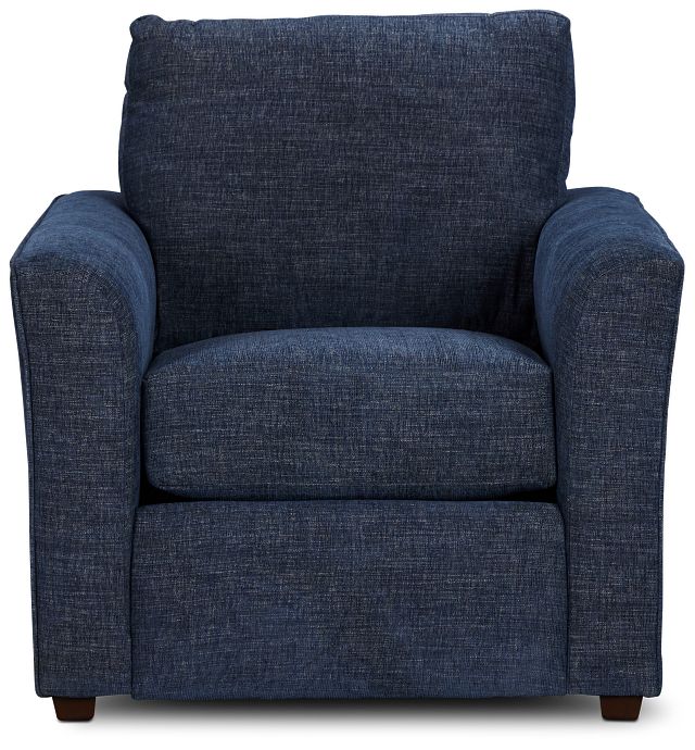 Davis Dark Blue Micro Chair