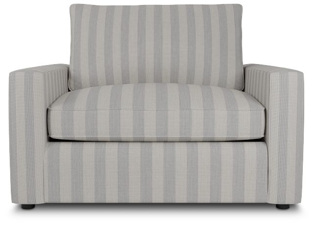 Siesta Sea Lane Light Gray Fabric Chair