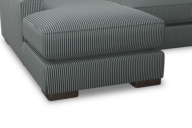 Edgewater Lucy Navy Large Left Chaise Sectional