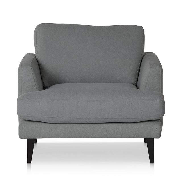 Fremont Gray Fabric Chair (2)