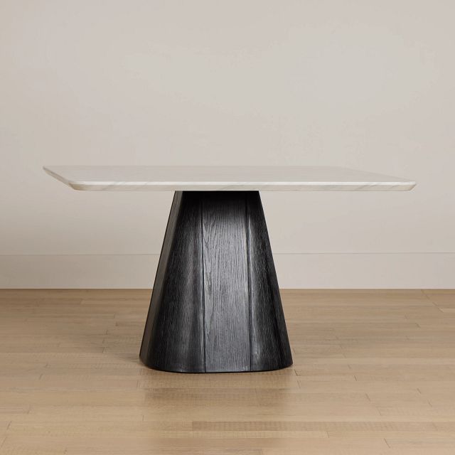Palisades White Square Table