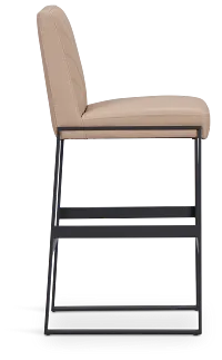 Harlem Taupe 30" Upholstered Barstool