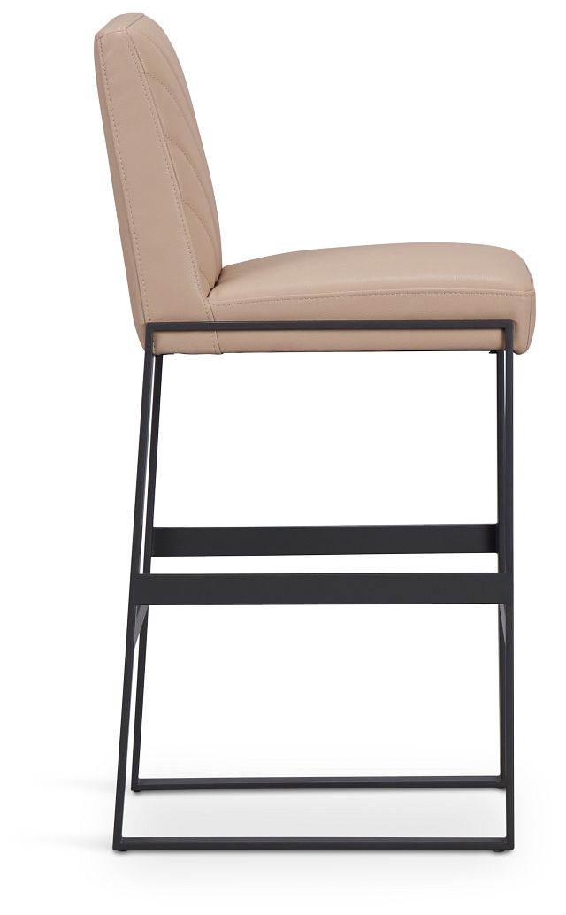 Harlem Taupe 30" Upholstered Barstool