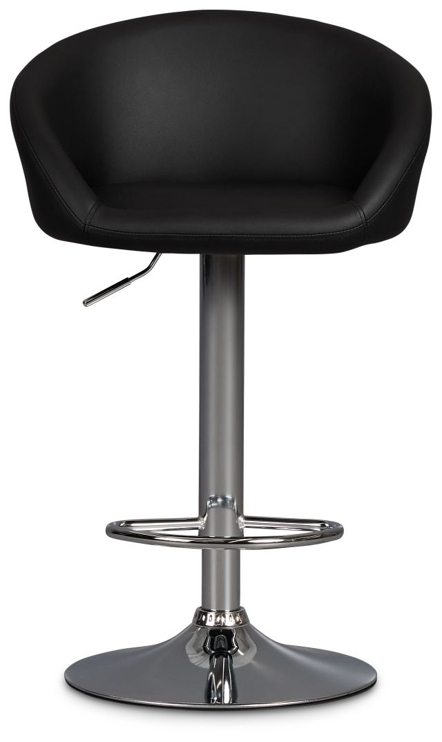 Dayton Black Uph Adjustable Stool