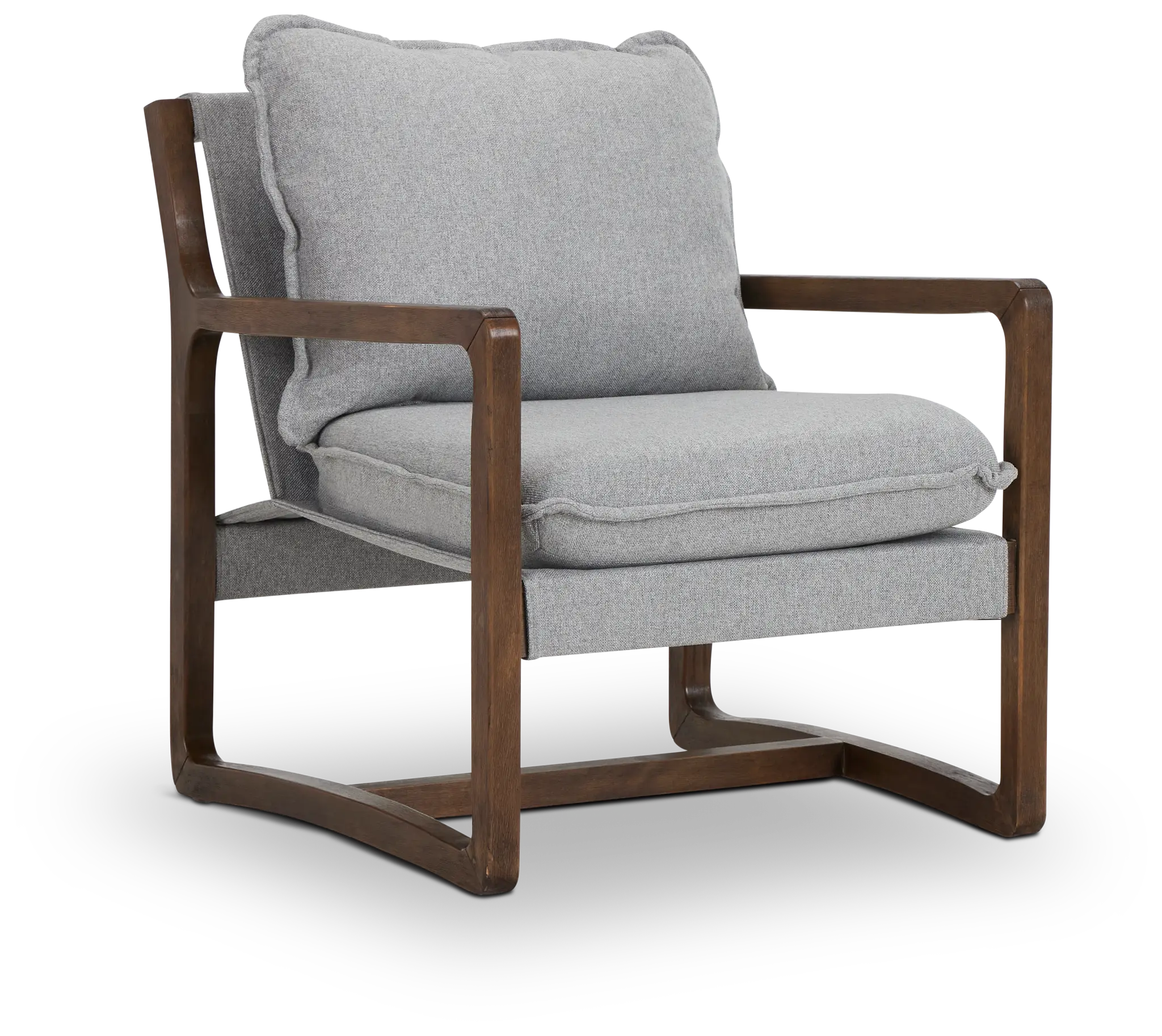 Spitfire Gray Fabric Accent Chair Spitfire Gray Fabric Accent Chair