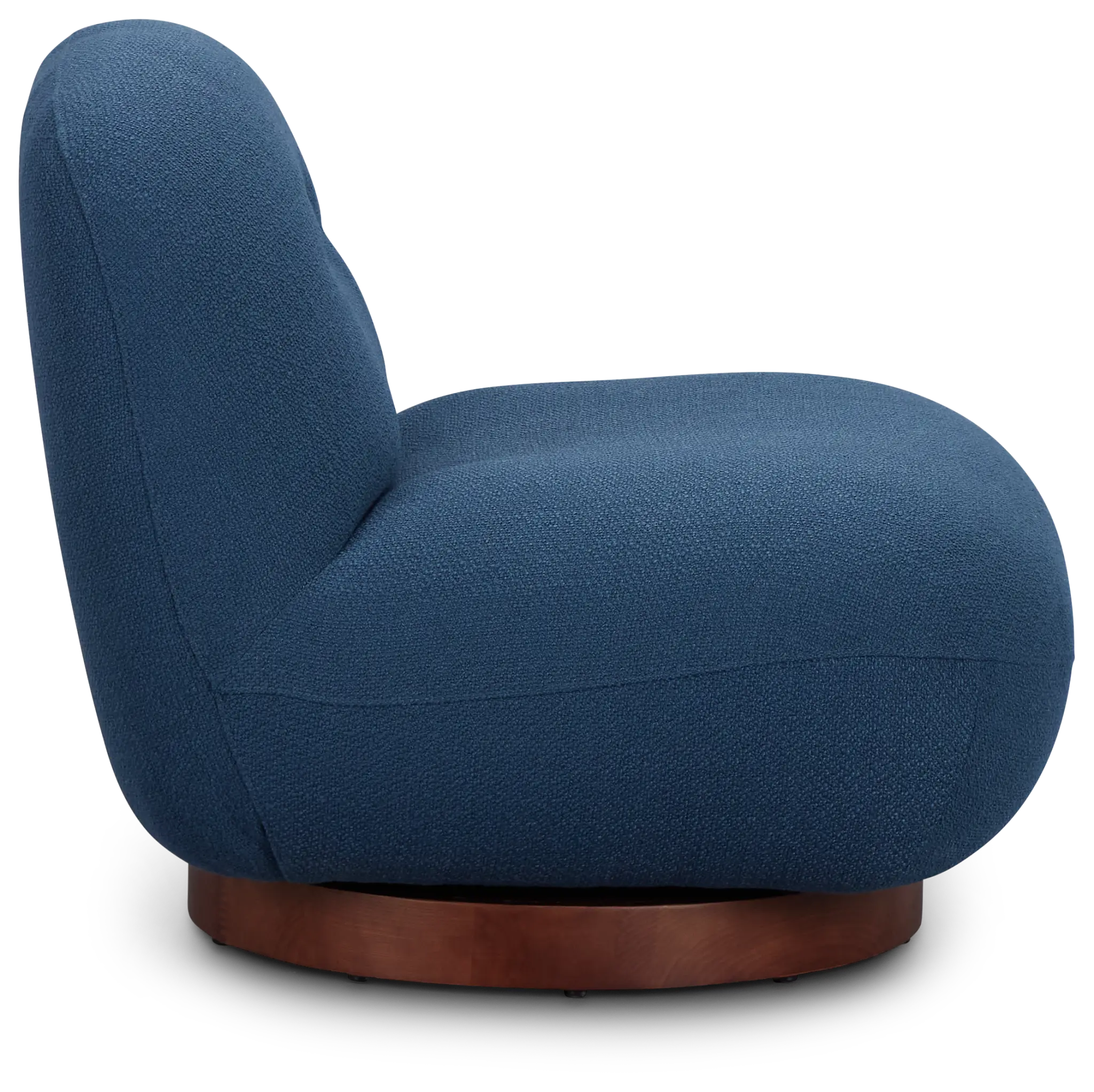 Aaliyah Dark Blue Fabric Swivel Accent Chair Aaliyah Dark Blue Fabric Swivel Accent Chair