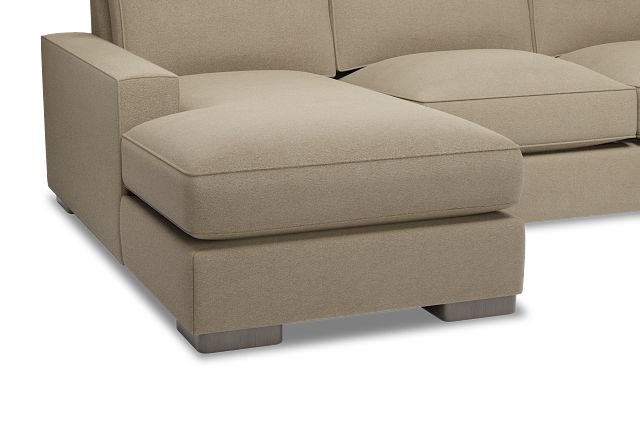 Edgewater Elite Taupe Medium Left Chaise Sectional