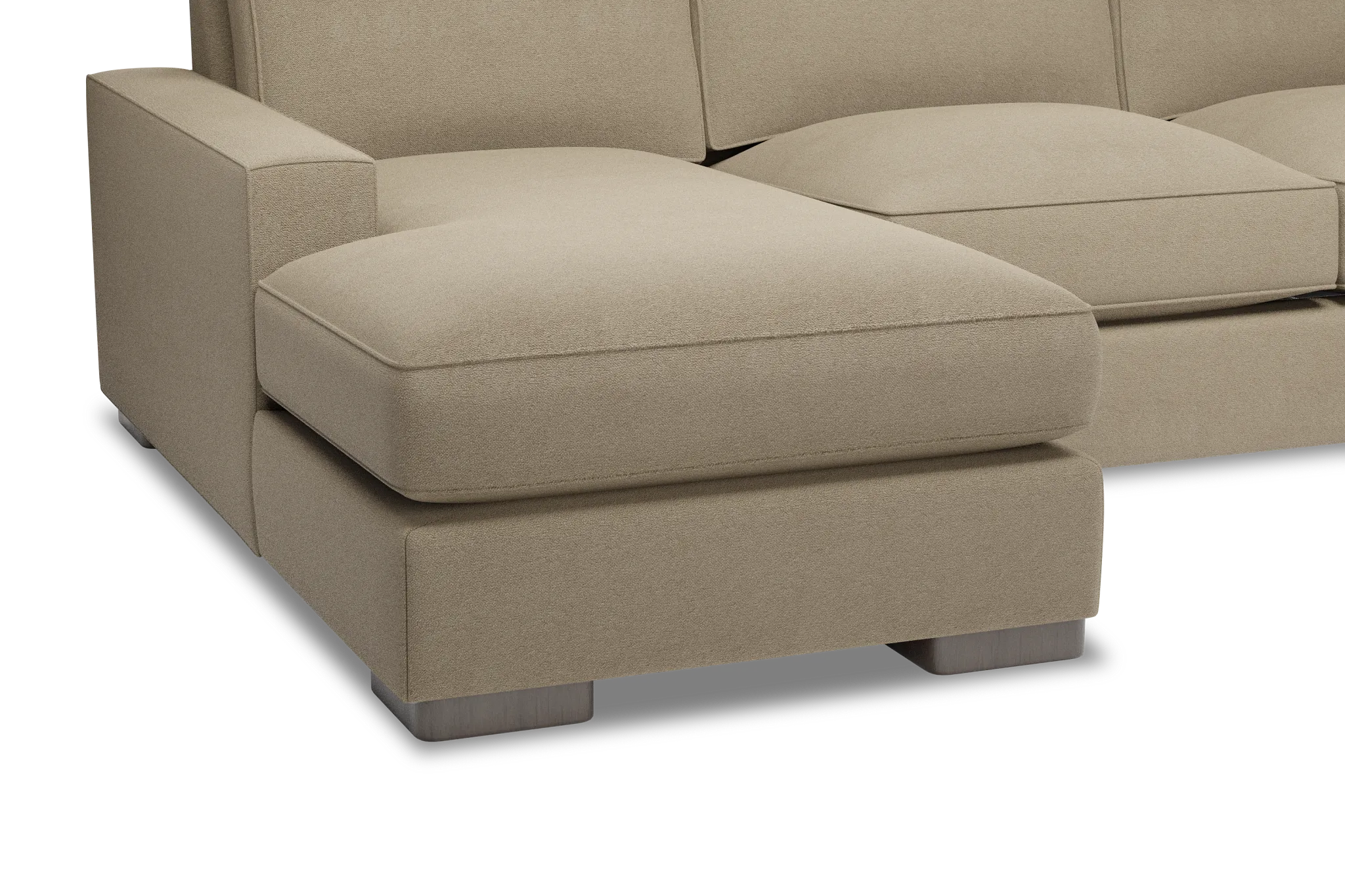 Edgewater Elite Taupe Medium Left Chaise Sectional