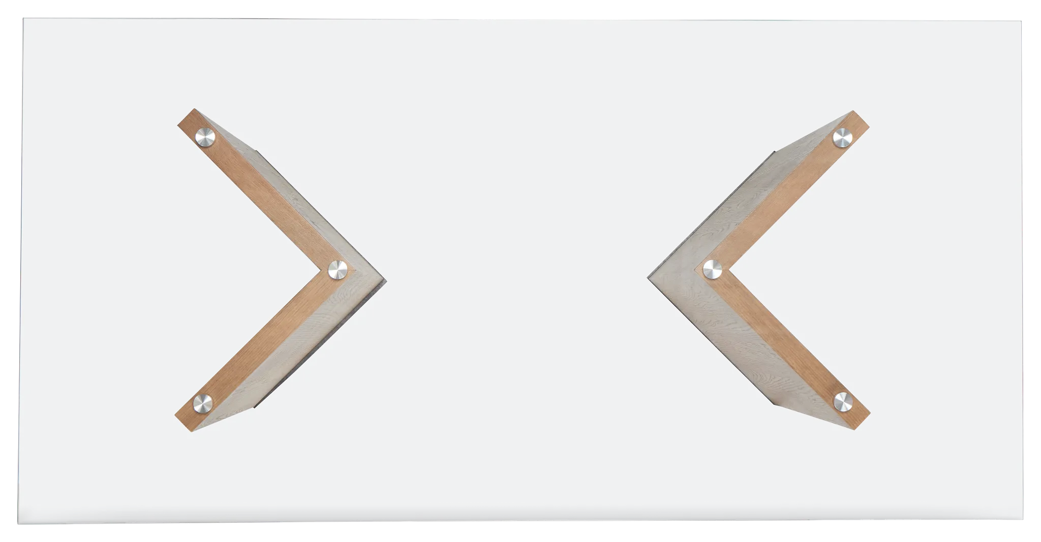 Haven Glass 80" Rectangular Table