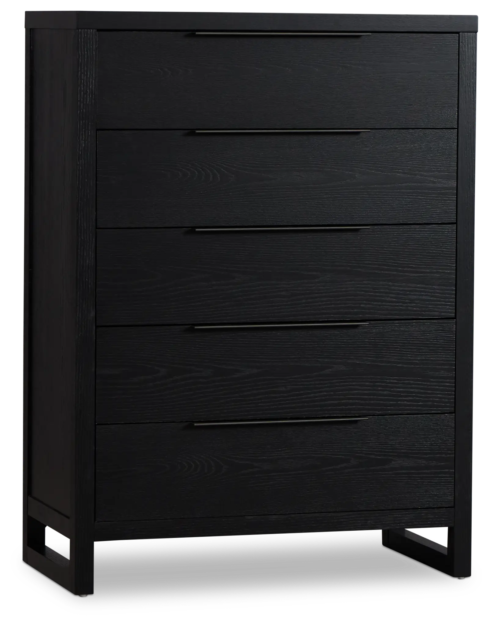 Williamsburg Black 5-drawer Chest Williamsburg Black 5-drawer Chest