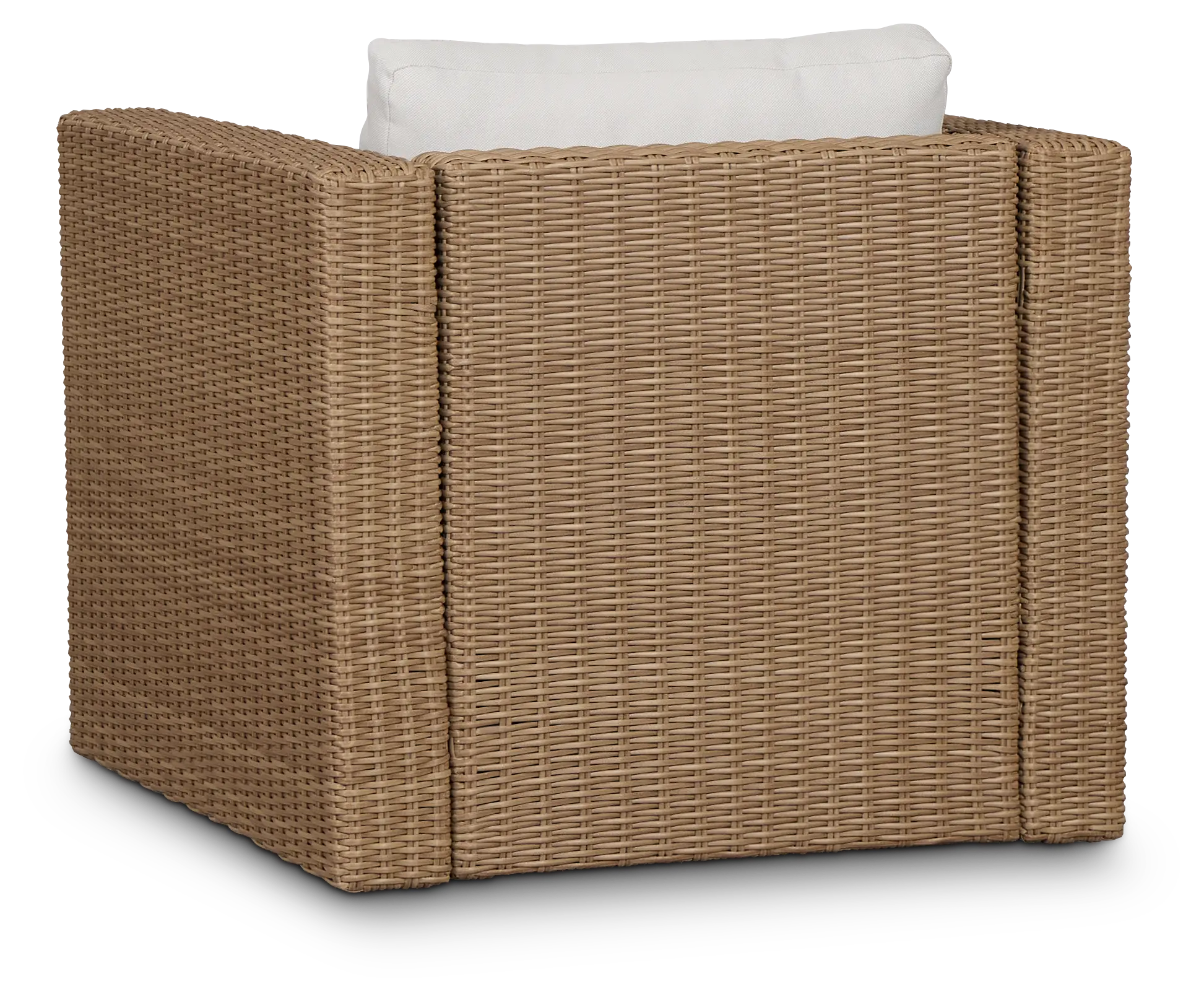 Montecito Light Tone Swivel Chair With Light Beige Cushions Montecito Light Tone Swivel Chair With Light Beige Cushions