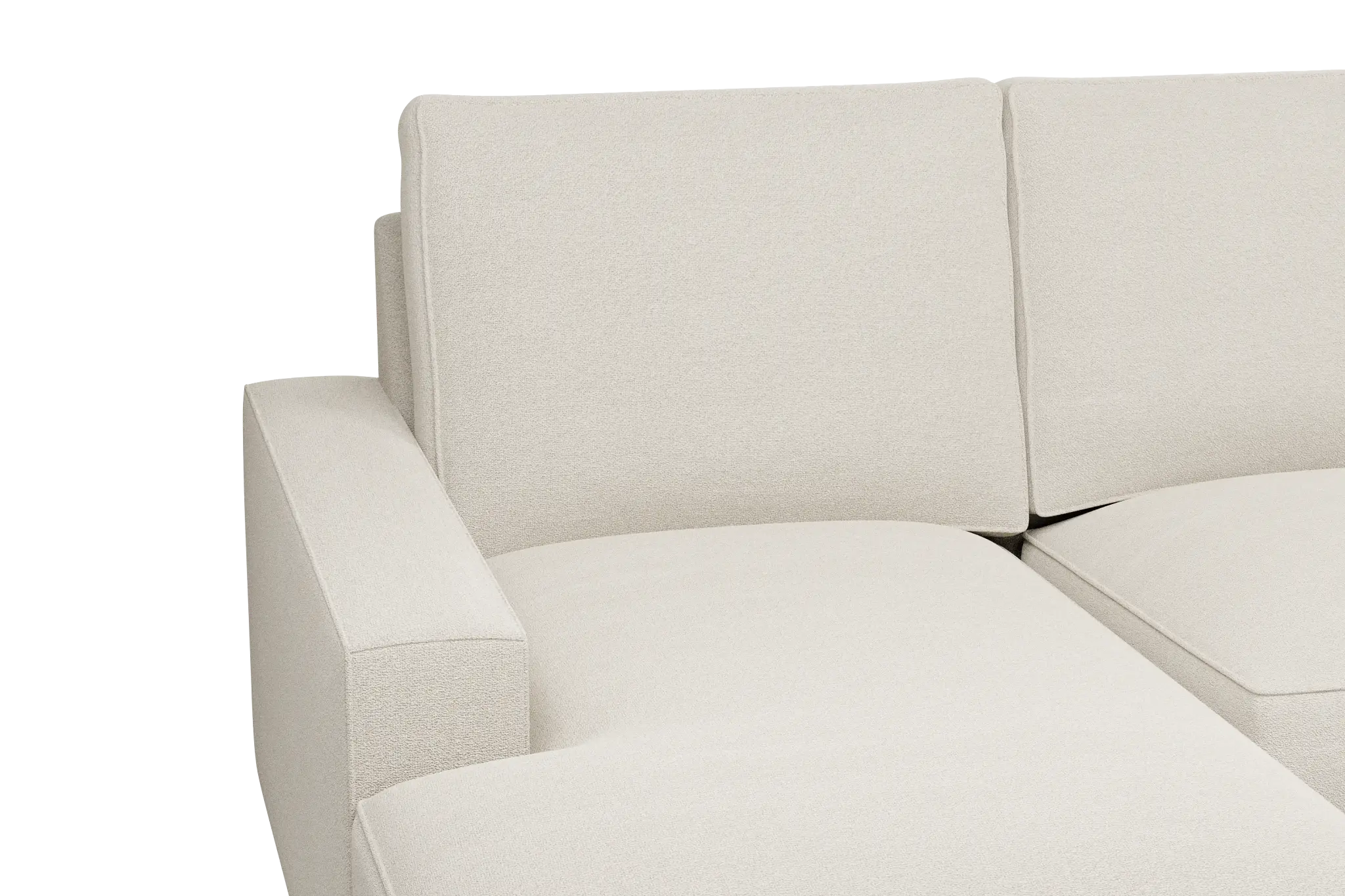 Edgewater Elite Ivory Medium Left Chaise Sectional Edgewater Elite Ivory Medium Left Chaise Sectional