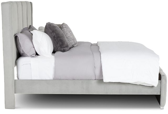 Mckinney Gray Uph Panel Bed (3)