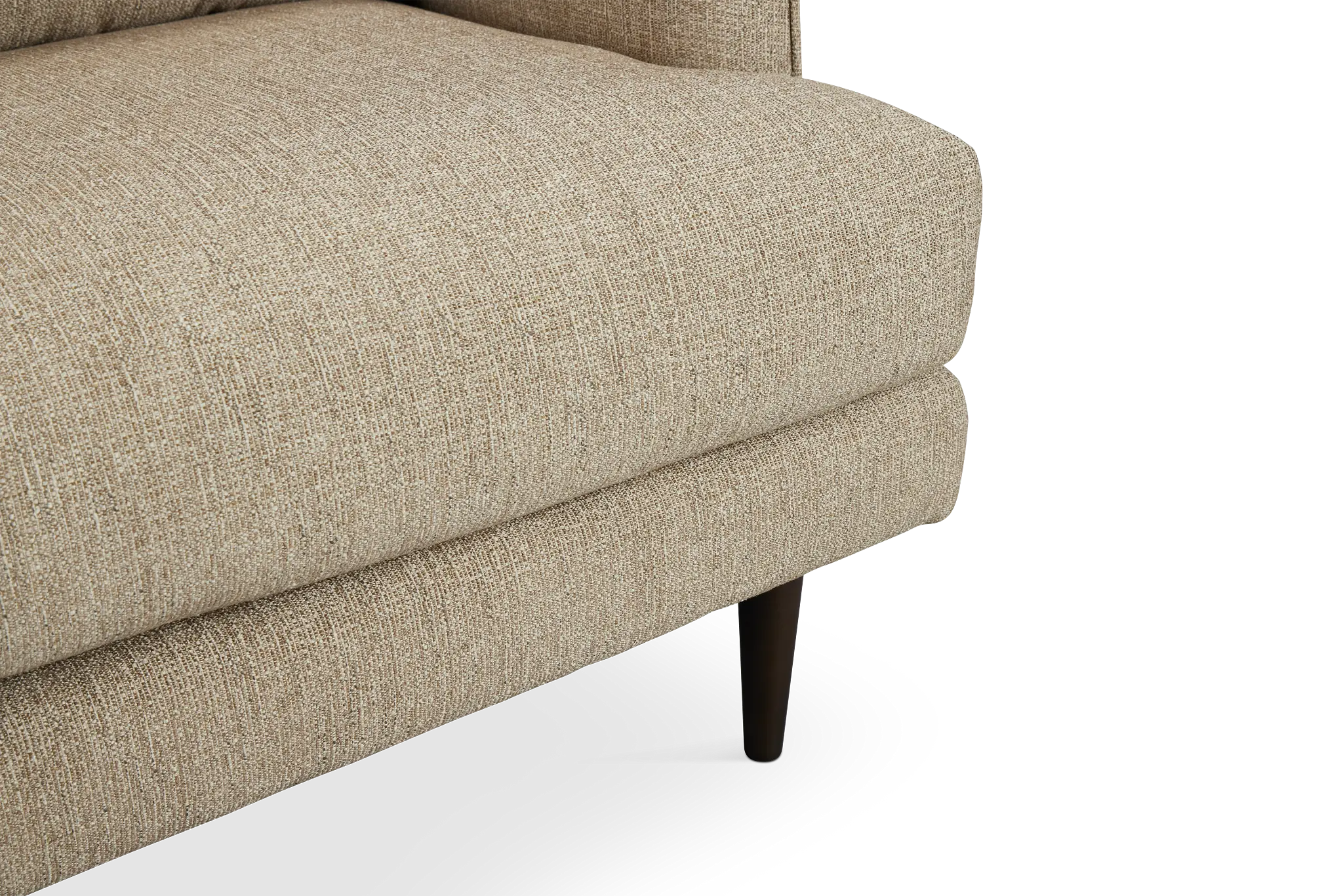 Easton Brown Fabric Loveseat Easton Brown Fabric Loveseat