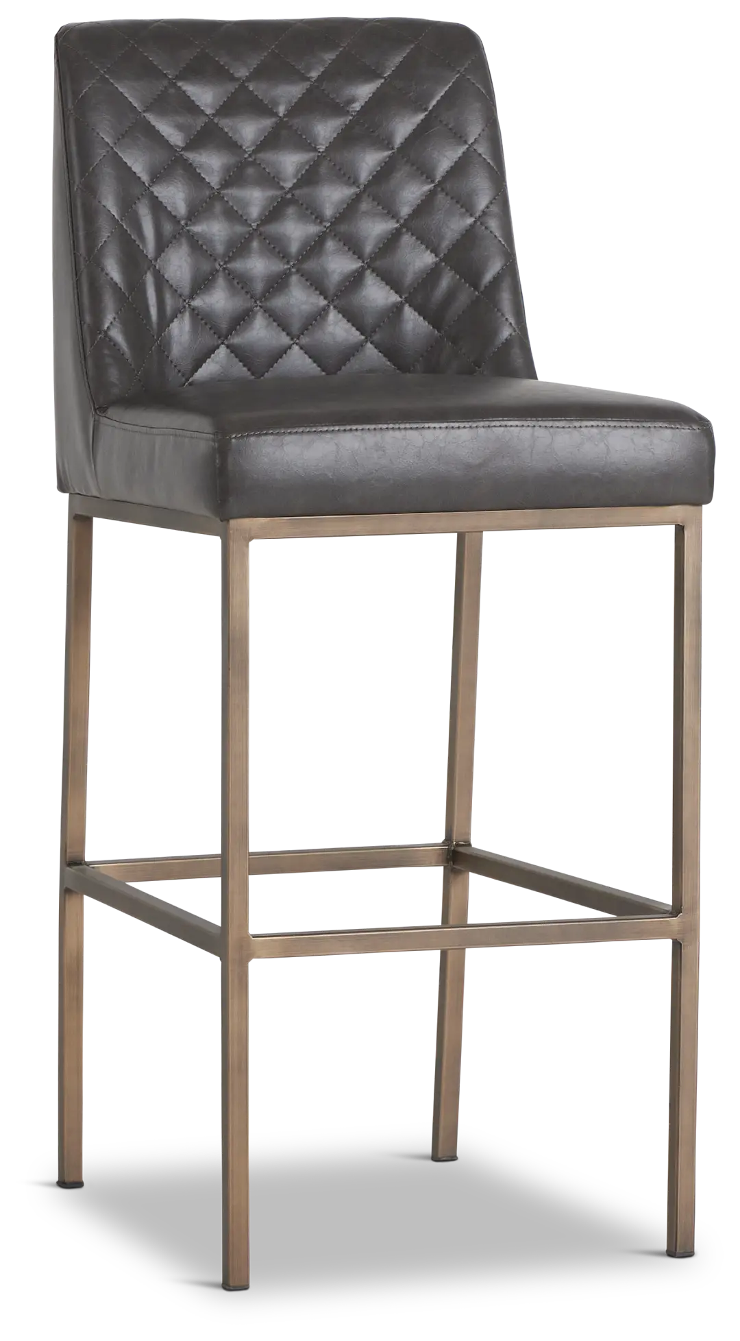Sierra Dark Gray Bonded Ltr 30" Barstool Sierra Dark Gray Bonded Ltr 30" Barstool