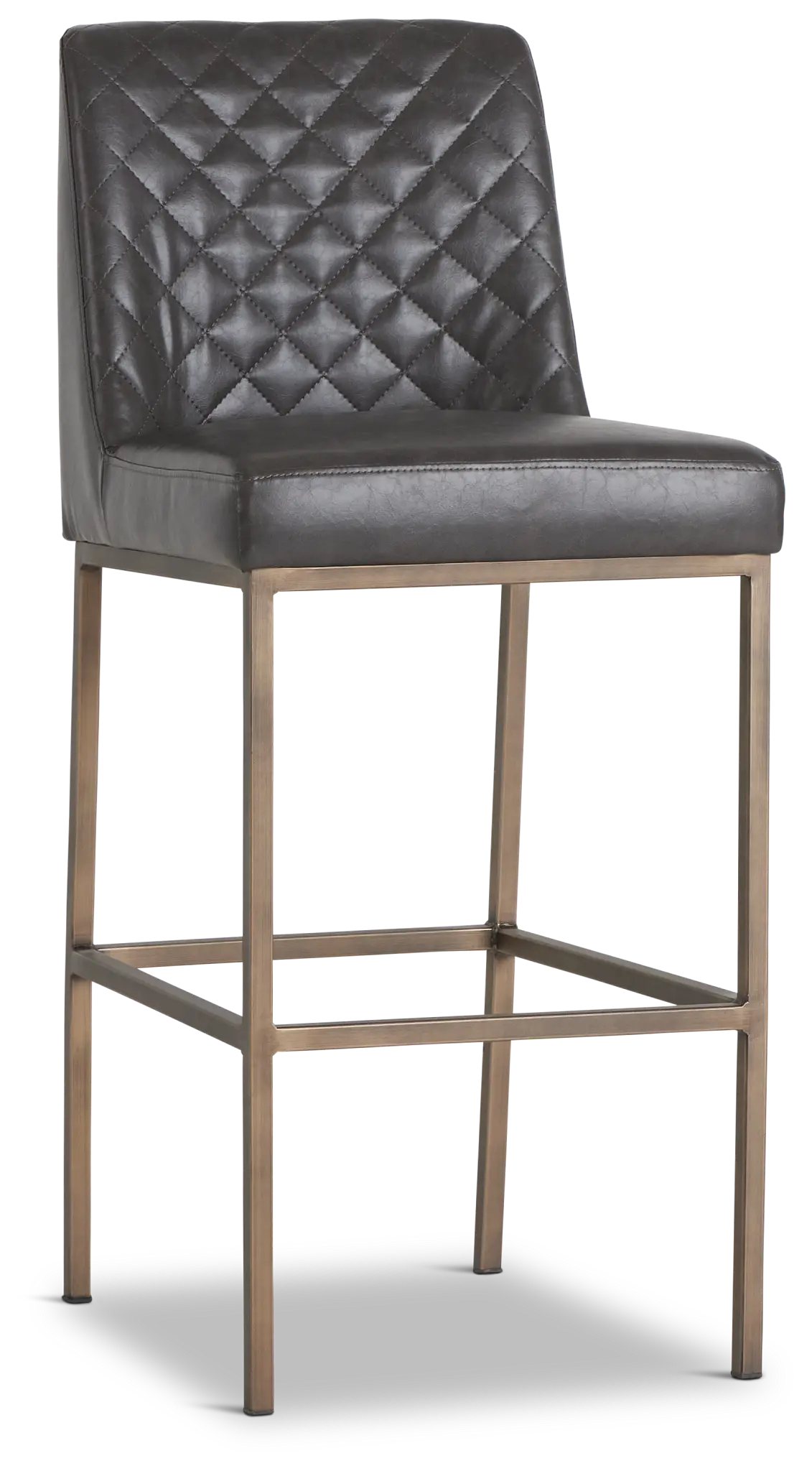 Sierra Dark Gray Bonded Ltr 30" Barstool Sierra Dark Gray Bonded Ltr 30" Barstool