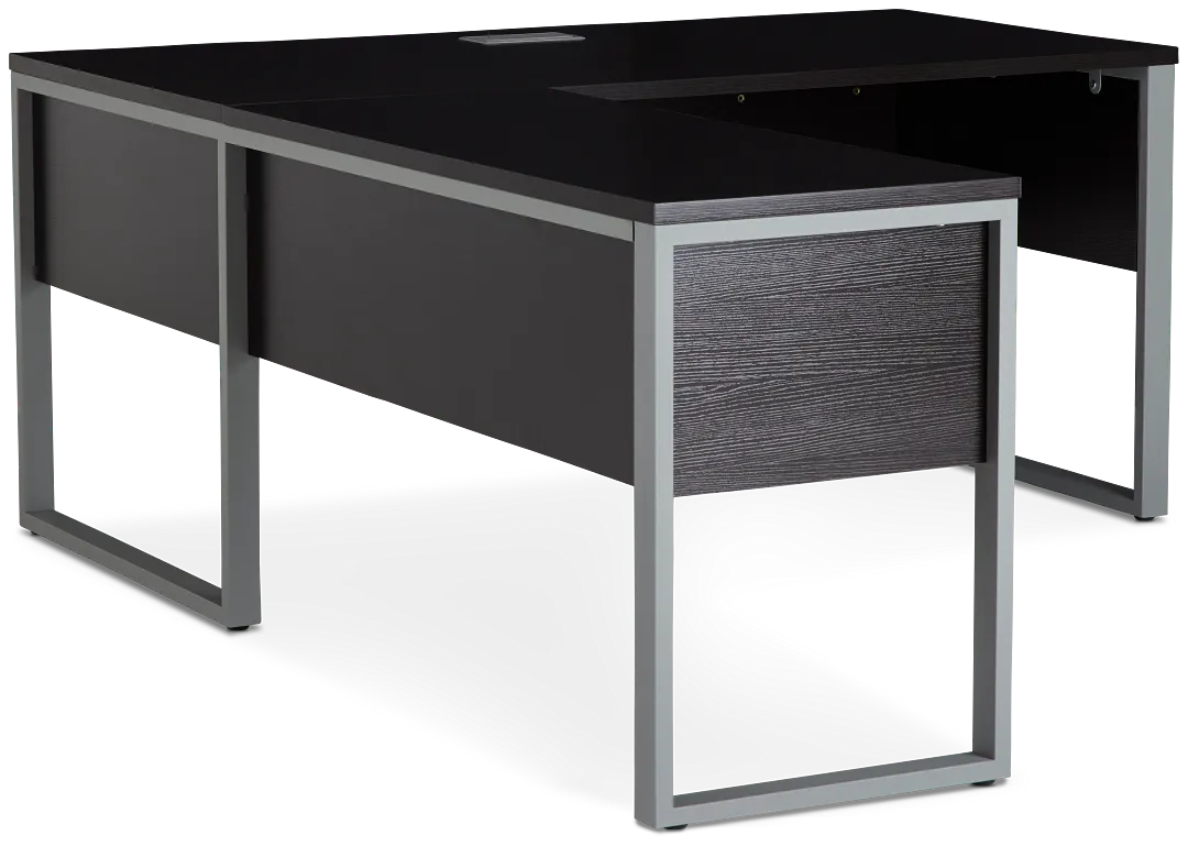 Clark Dark Tone 47" Return Desk