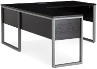 Clark Dark Tone 47" Return Desk