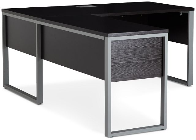 Clark Dark Tone 47" Return Desk