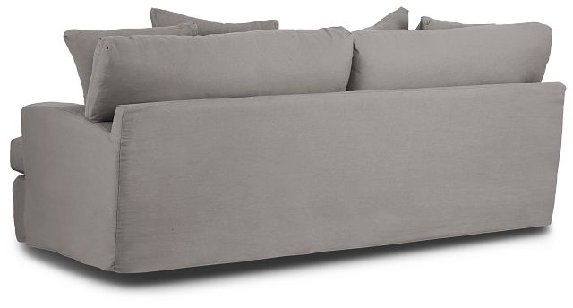 Delilah Gray Fabric Sofa