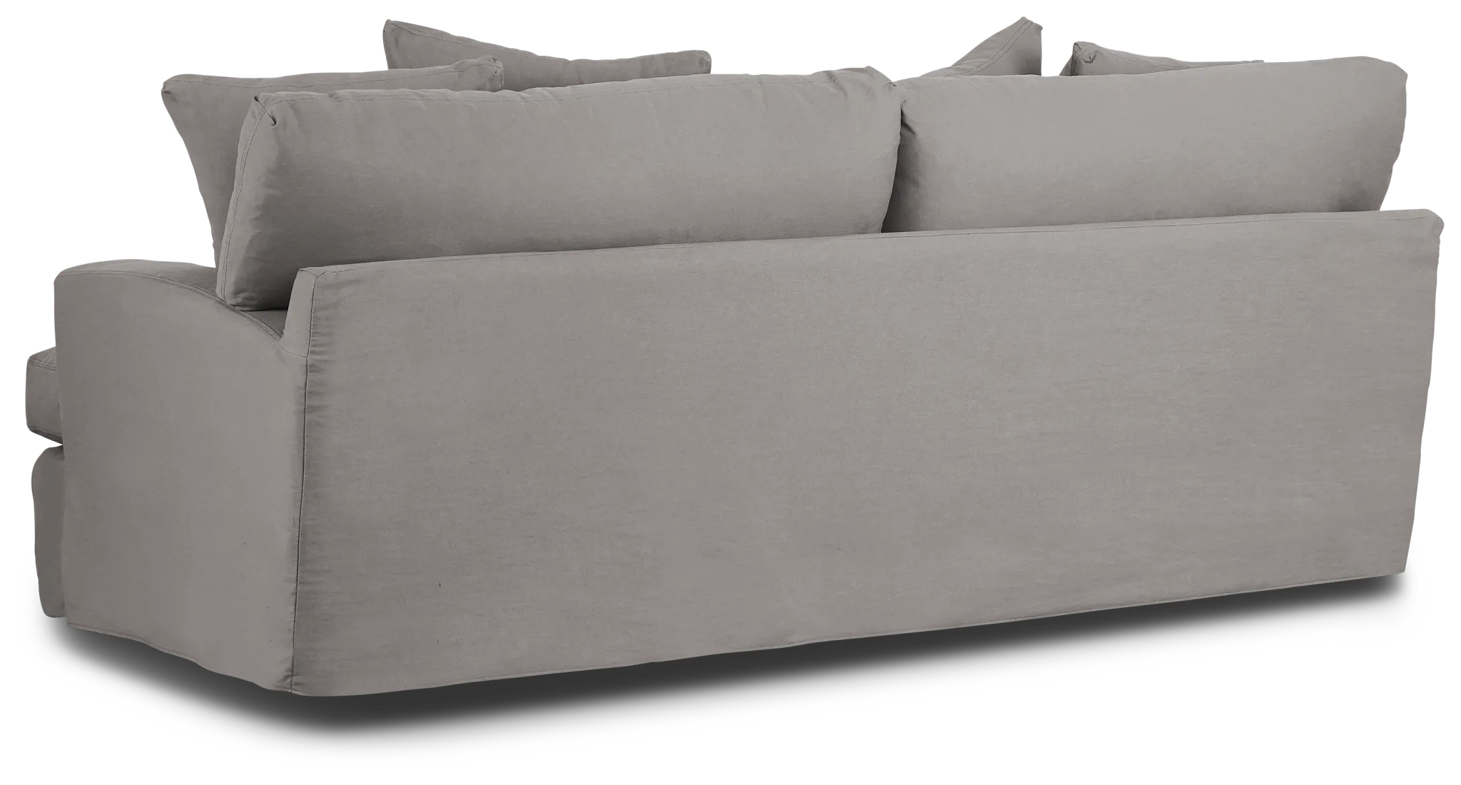 Delilah Gray Fabric Sofa