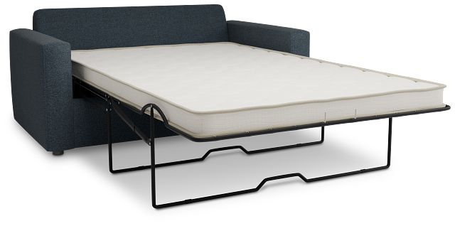 Siesta Elite Dark Blue Fabric Innerspring Sleeper