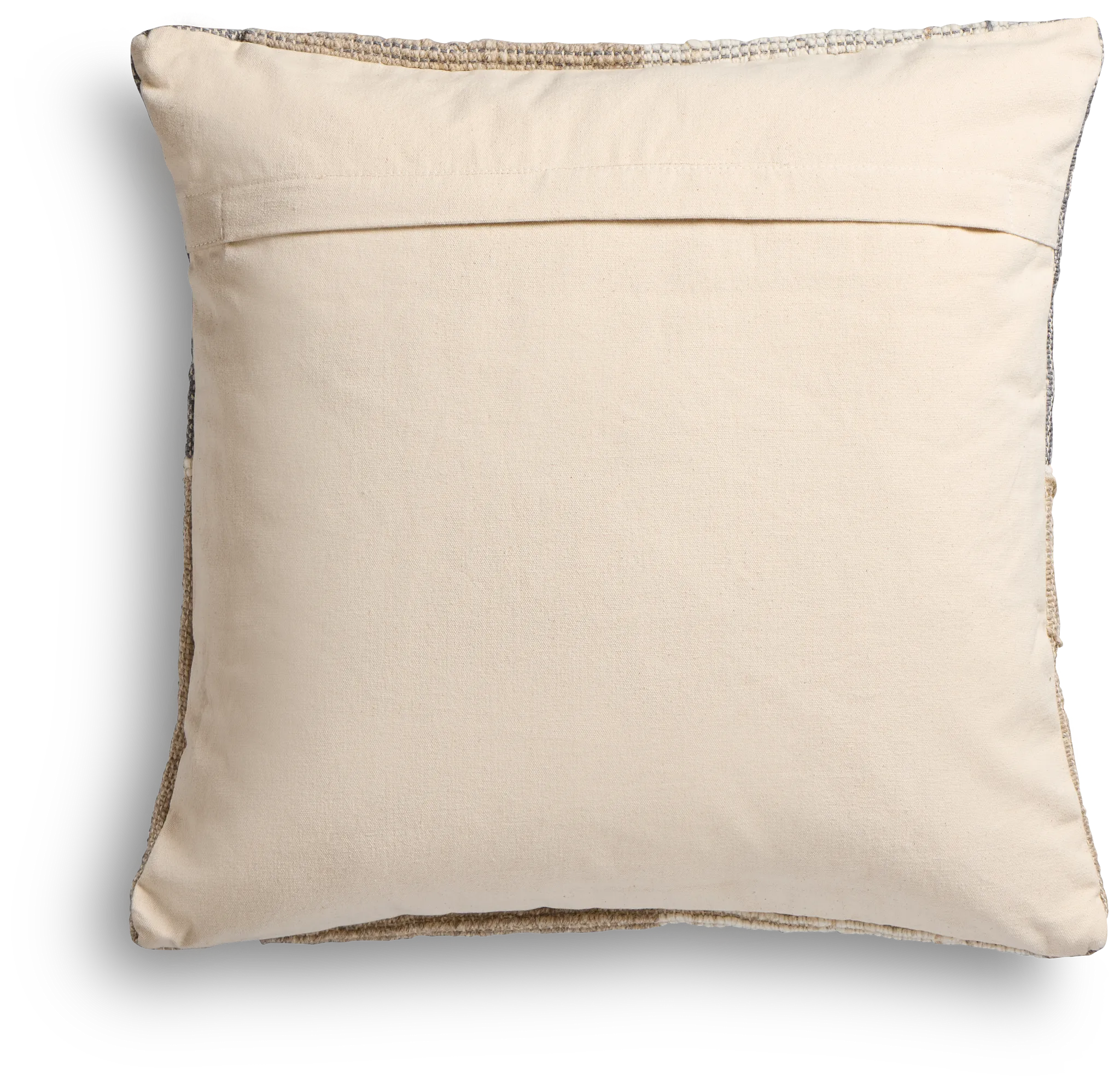 Bloxi Brown 22" Square Accent Pillow