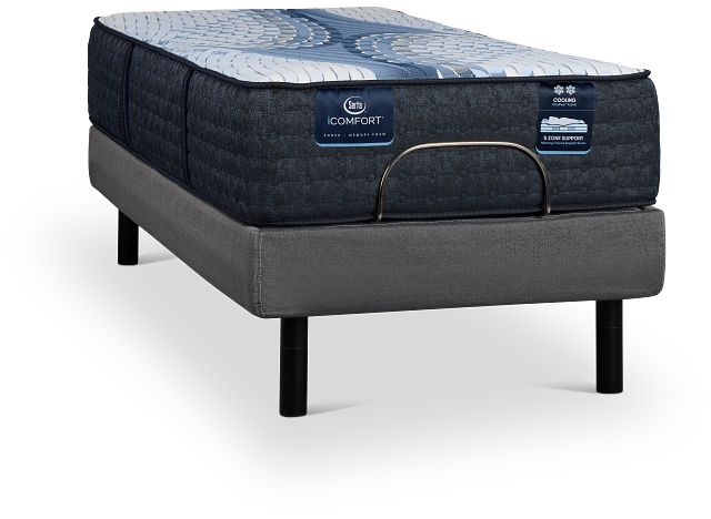 Serta Icomfort Iona Medium Motion Perfect 4 Adjustable Base Set