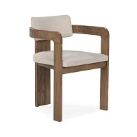 Bella Dark Tone Upholstered Side Chair