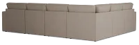 Citymod Beige Fabric Medium Right Chaise Sectional
