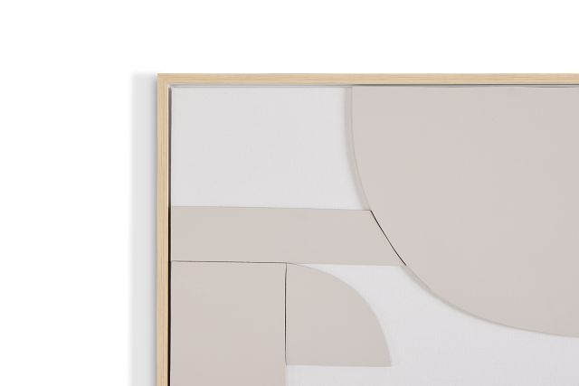 Lynda Beige Linen Wall Art | Elegant Home Decor
