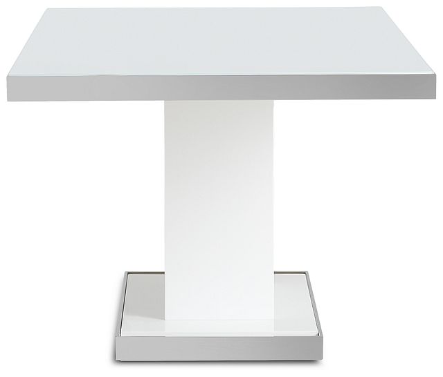 Miami White 78" Rectangular Table