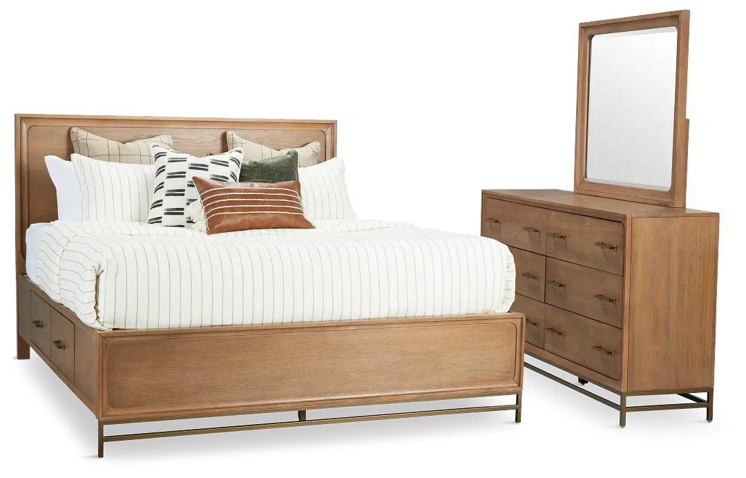 Provo Mid Tone Panel Storage Bedroom Provo Mid Tone Panel Storage Bedroom