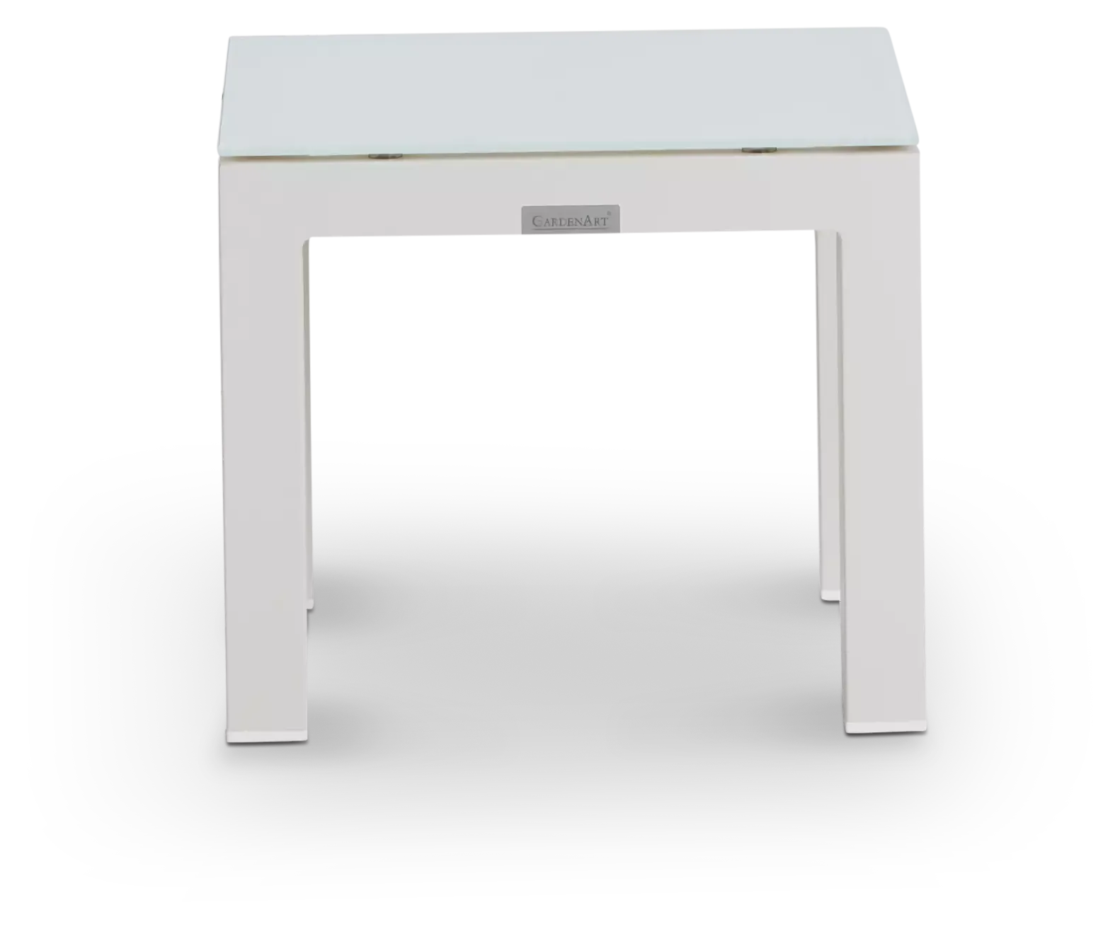 Lisbon3 White End Table