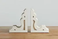 Corbel Wood Set Of 2 Bookends