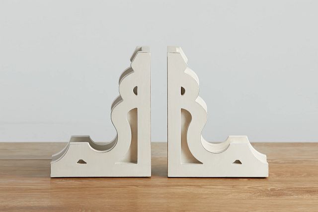 Corbel Wood Set Of 2 Bookends