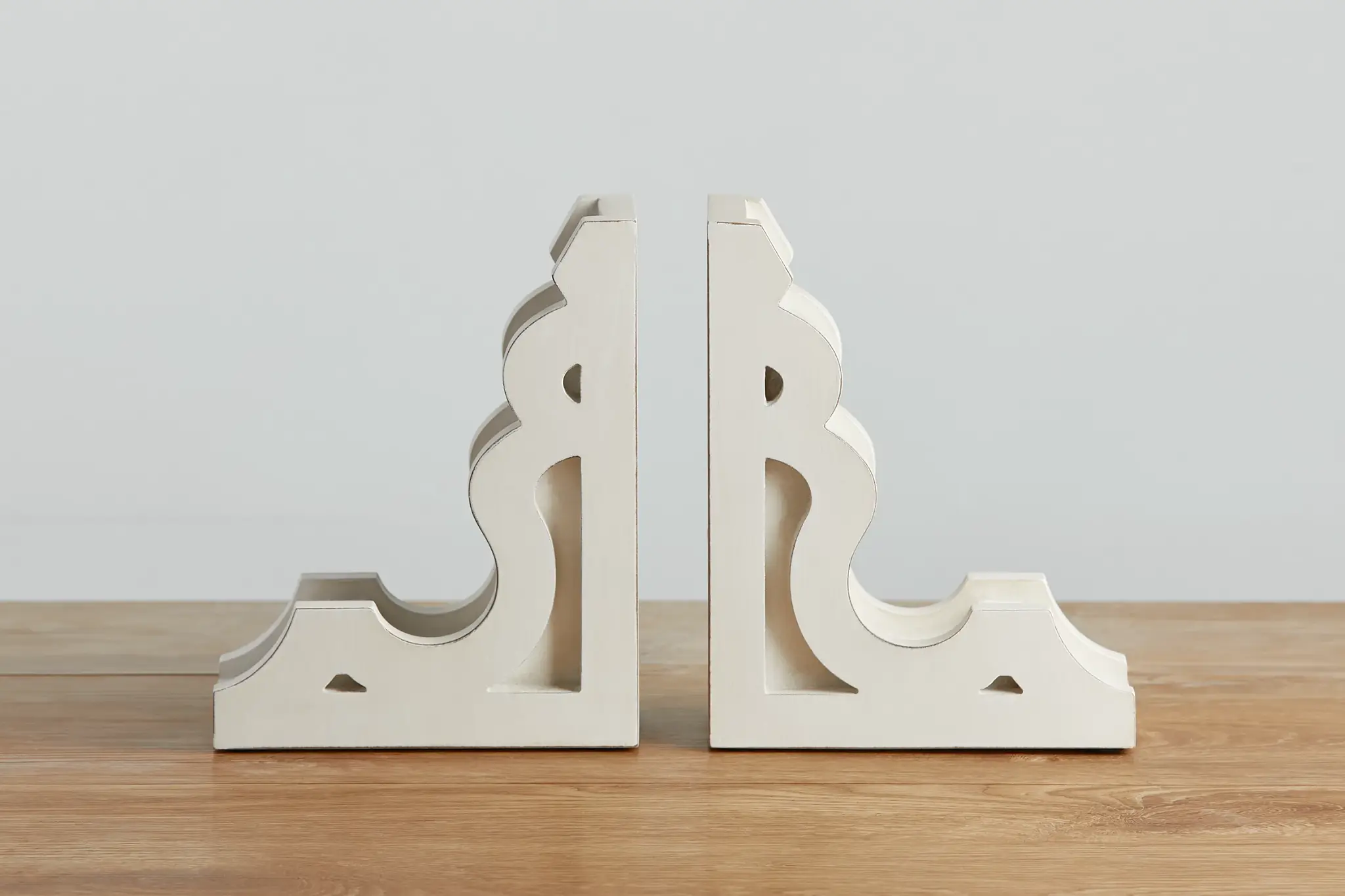 Corbel Wood Set Of 2 Bookends Corbel Wood Set Of 2 Bookends