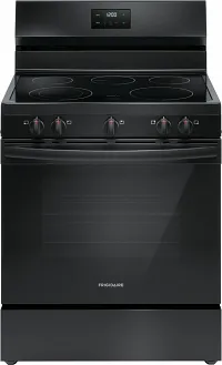 Frigidaire 3052 Series Black Electric Range