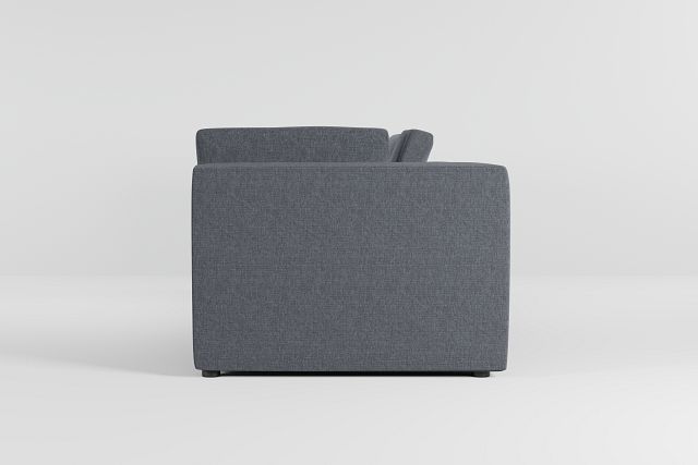 Destin Elevation Gray Fabric 3-piece Modular Sofa