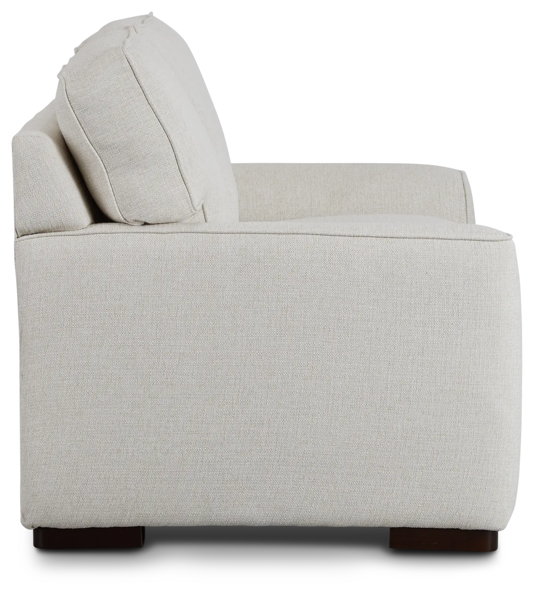 Austin White Fabric Loveseat Austin White Fabric Loveseat