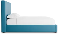 Grayton Joya Teal 54" Upholstered Platform Bed