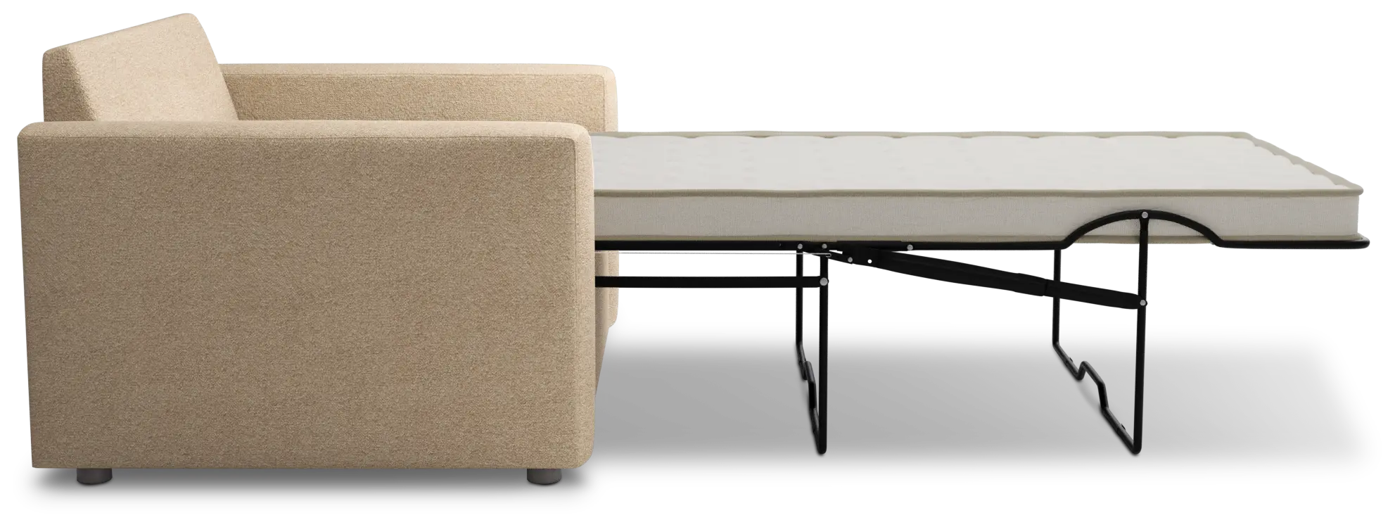 Siesta Elite Taupe Fabric Innerspring Sleeper Siesta Elite Taupe Fabric Innerspring Sleeper