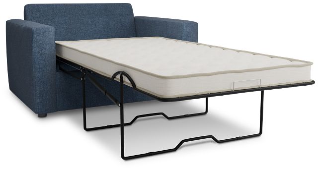Siesta Maguire Blue Fabric Innerspring Sleeper