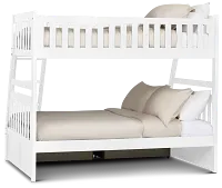 Charleston White Storage Bunk Bed