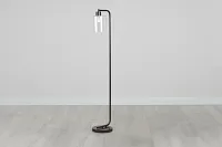 Maxwell Black Metal Floor Lamp