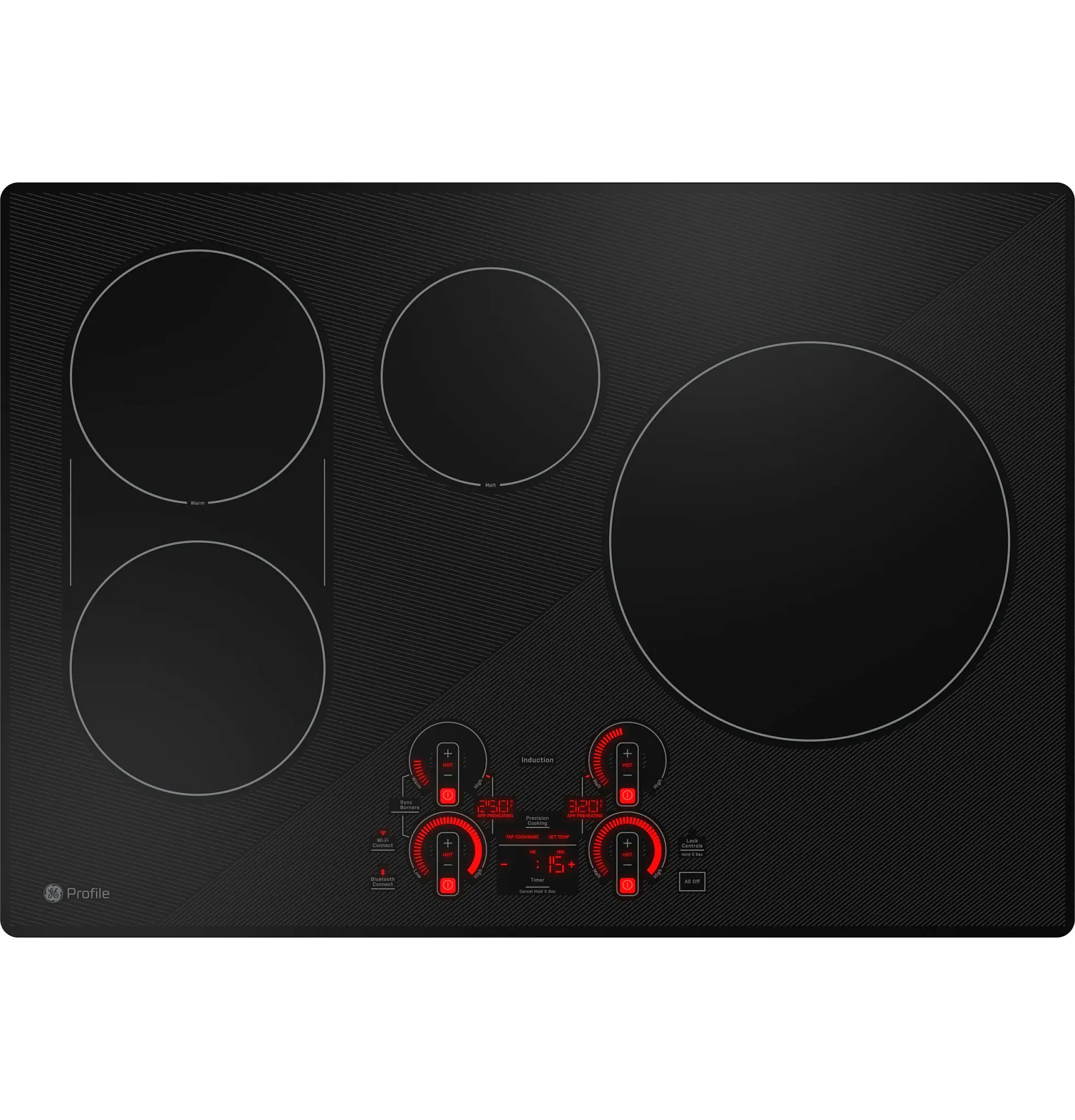 Ge Profile 9030 Series Black 30" Electric Cook Top Ge Profile 9030 Series Black 30" Electric Cook Top