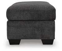 Loreo Dark Gray Micro Ottoman