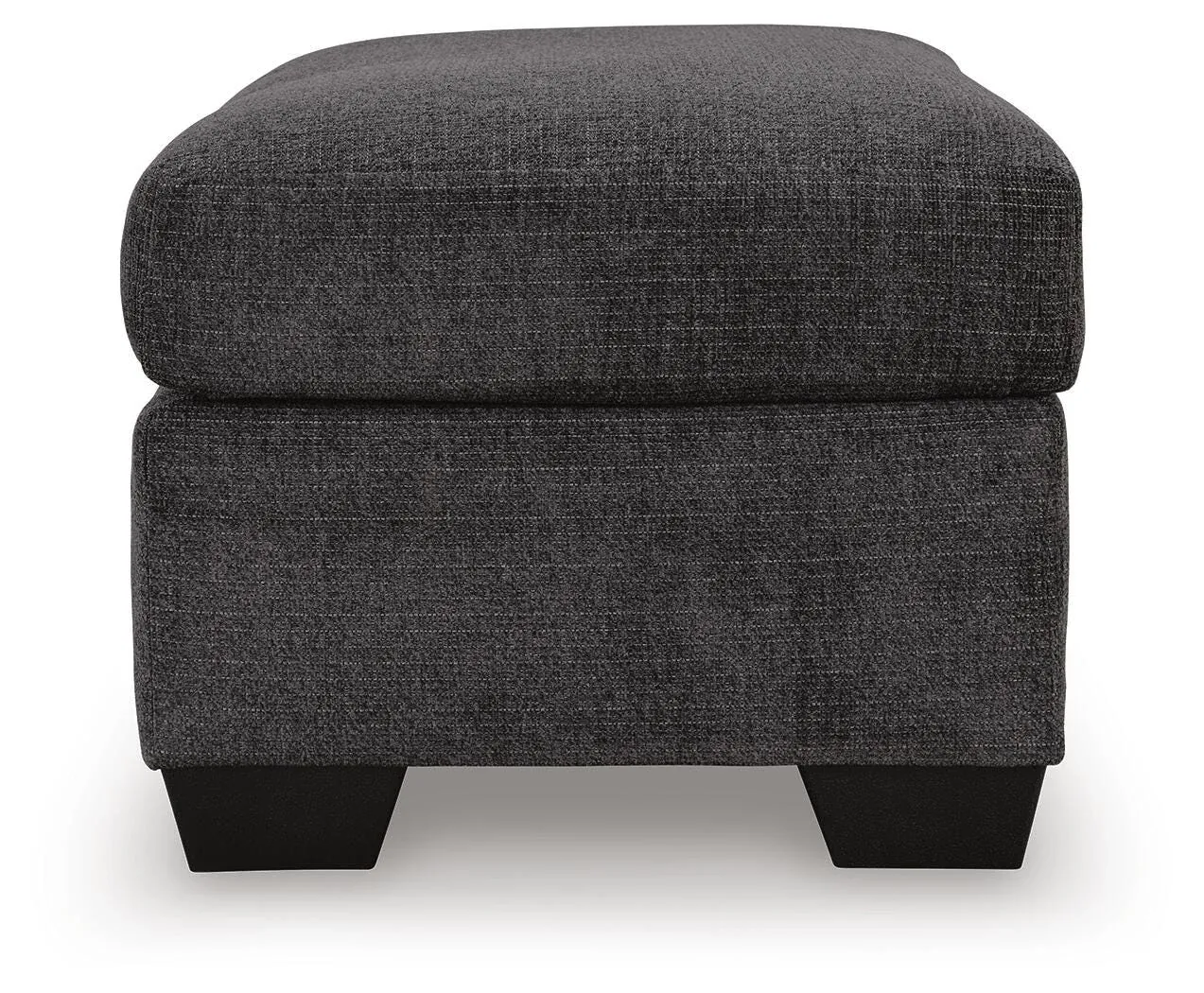 Loreo Dark Gray Micro Ottoman