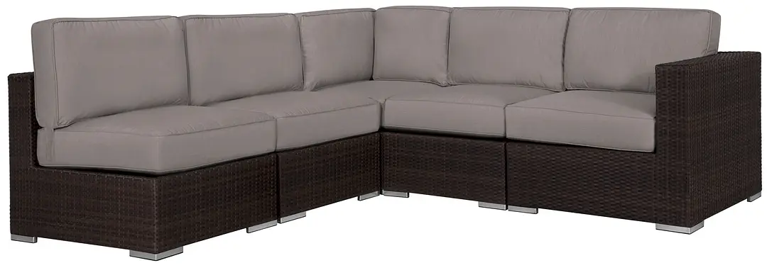 Fina Gray 5-piece Modular Sectional Fina Gray 5-piece Modular Sectional